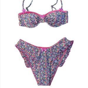 Strawberry Milk Mob Saint Tropez Bikini